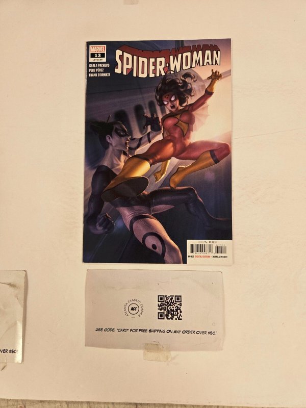 Spider-Man #13 (Marvel Comics, 1991), raw comic book in NM condition — front cover