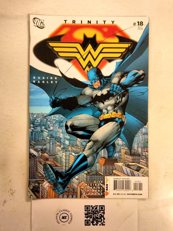 Trinity #18 (DC Comics), raw comic book in NM condition — front cover