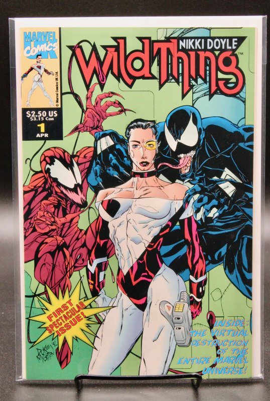 Wild Thing: Where the Wild Things are #1 (Marvel Comics, 1993), raw, ungraded comic book — front cover