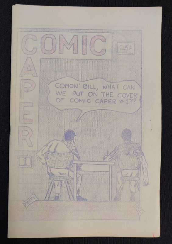 Comic Caper #1 (1964), raw comic book in 7.5 condition — front cover