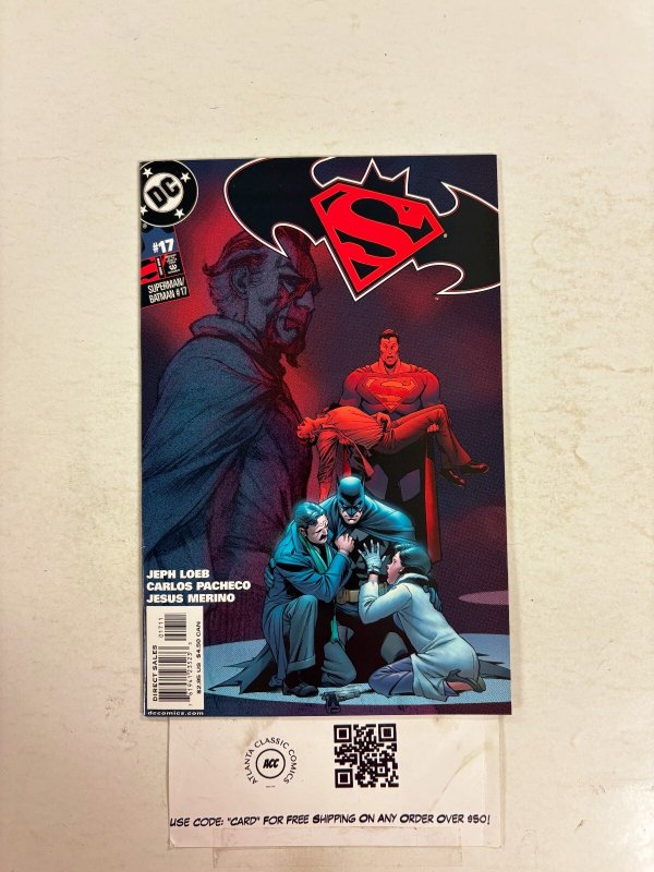 Superman Batman #17 (DC Comics), raw comic book in NM condition — front cover