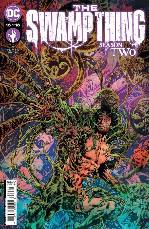 The Swamp Thing #16 (DC Comics, 2021), raw comic book in NM condition — front cover