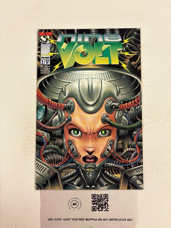 Nine Volt #1 (Top Cow), raw comic book in NM condition — front cover