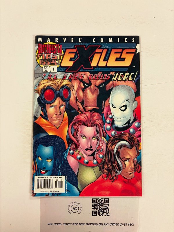 Exiles #1 (Marvel Comics, 1993), raw comic book in NM condition — front cover