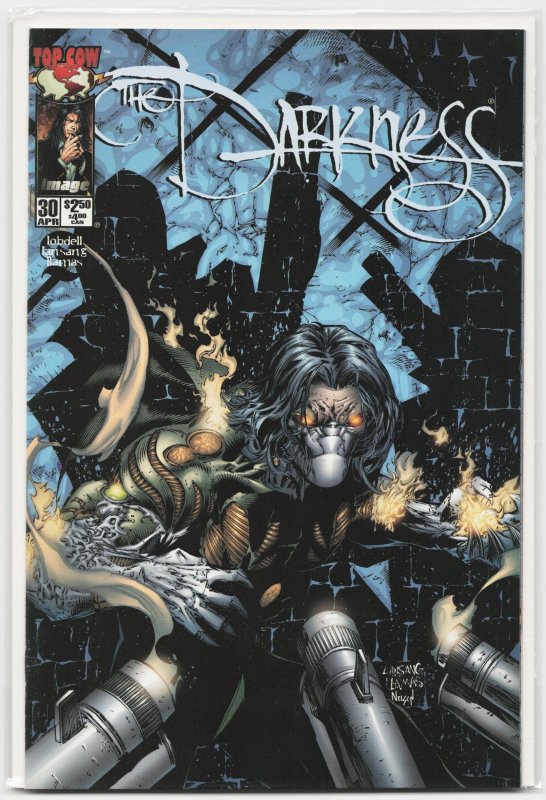 The Darkness #30 (Top Cow, 2000), raw, ungraded comic book — front cover