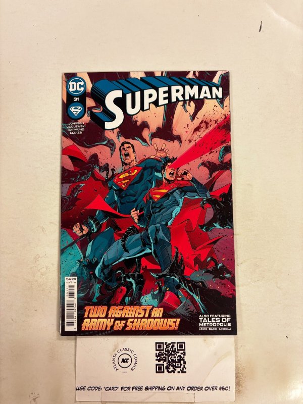 Superman #31 (DC Comics, 1989), raw comic book in NM condition — front cover