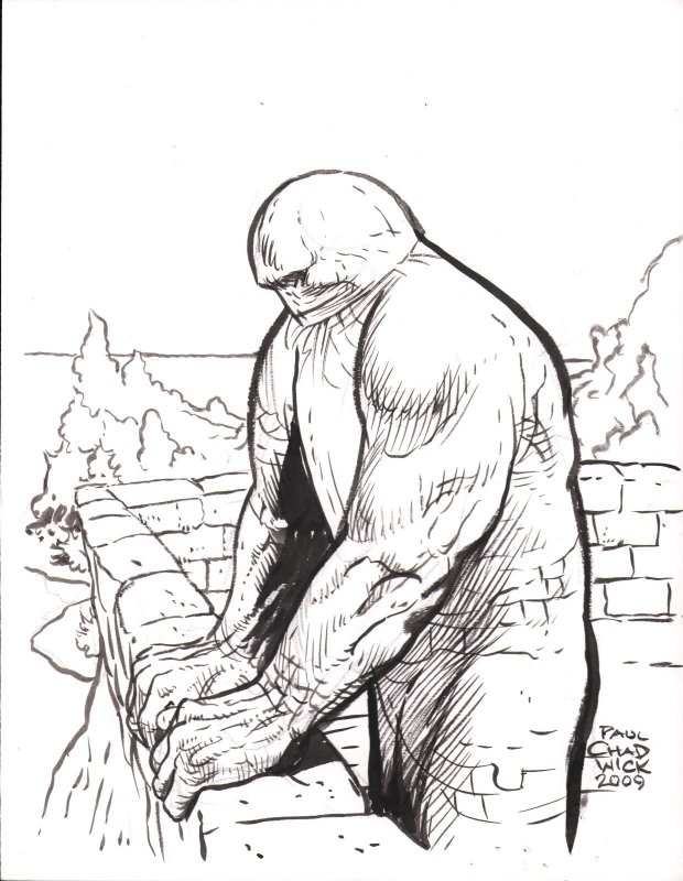 Concrete Commission by Paul Chadwick - Signed - 2009 (2009), raw, ungraded comic book — front cover