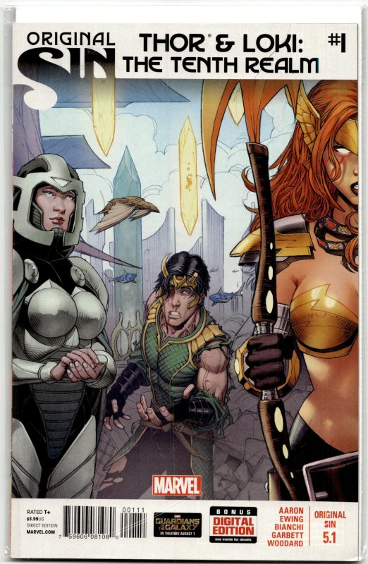 Original Sin #5.1 (2014), raw, ungraded comic book — front cover