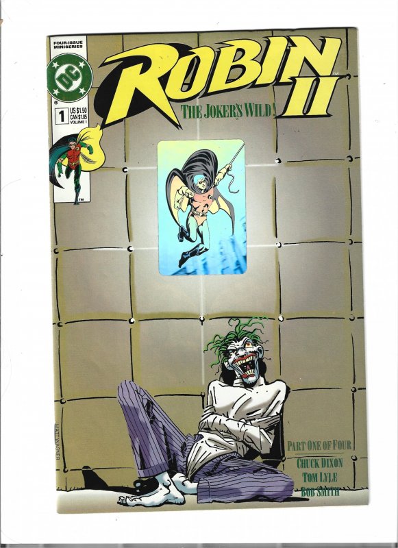 Robin II: The Joker's Wild! #1 Through 4 (1991) Complete Set Rsb1 (DC Comics, 1991), raw, ungraded comic book — front cover