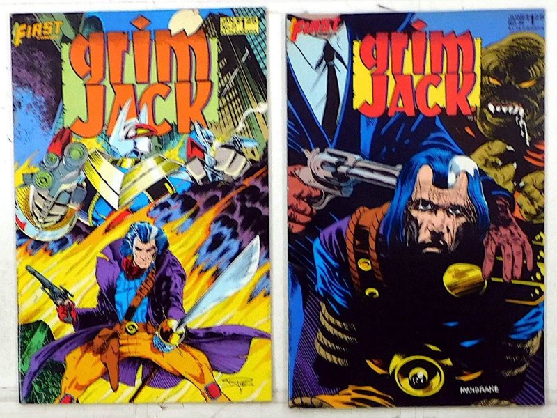 Grimjack Lot of 2 #30, 35 (1987) First Comics GrimJack 1st Print Comic Books (1987), raw, ungraded comic book — front cover