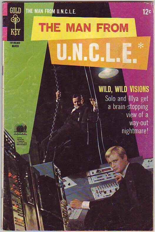 Man from U.n.c.l.e., the #17, raw comic book in FN/VF condition — front cover