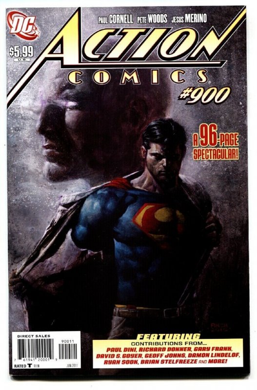 Action Comics #900 (DC Comics), raw, ungraded comic book — front cover