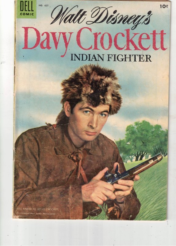 Four Color #631 (Dell Comics, 1955), raw comic book in FN condition — front cover