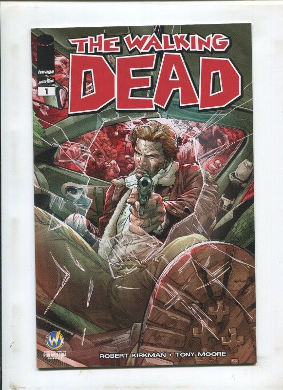 The Walking Dead #1 (Image Comics), raw comic book in 9.2 condition — front cover