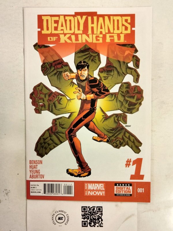 Deadly Hands of Kung Fu #1 (Marvel Comics), raw comic book in NM condition — front cover