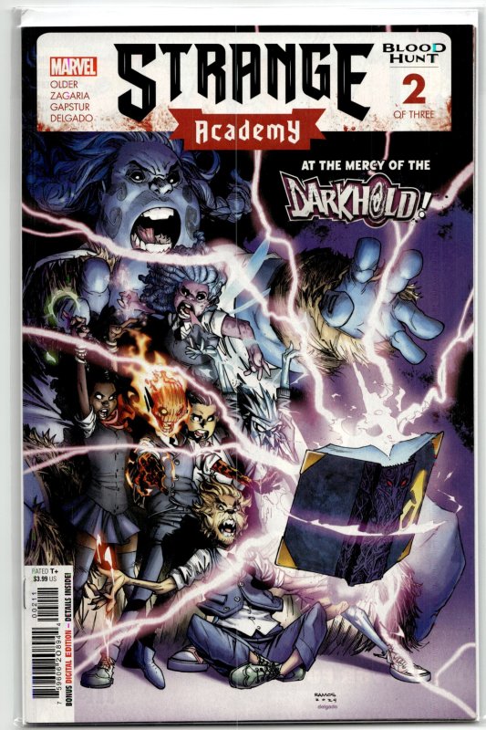 Strange Academy: Blood Hunt #2 (2024), raw, ungraded comic book — front cover