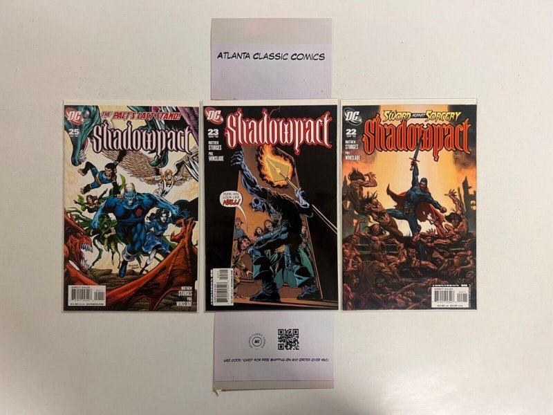 3 Shadow Impact DC Comic Books #22, raw, ungraded comic book — front cover