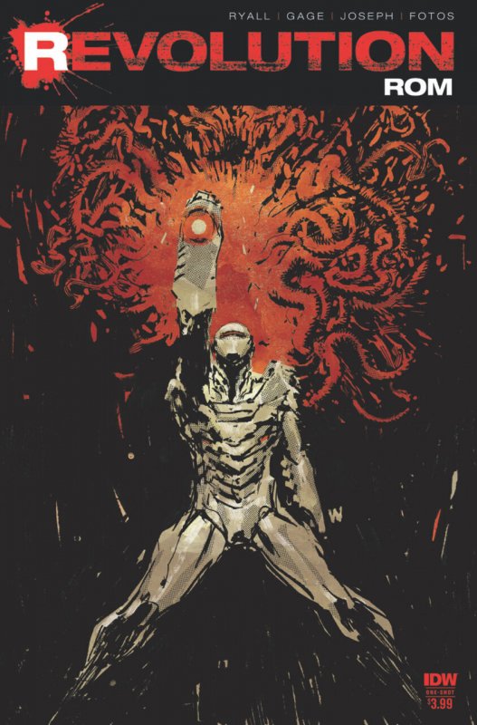 Revolution Rom #1 (IDW Publishing, 2016), raw comic book in VF- condition — front cover