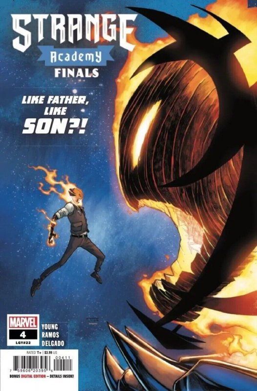 Strange Academy: Finals #4 (Marvel Comics, 2022), raw comic book in NM condition — front cover