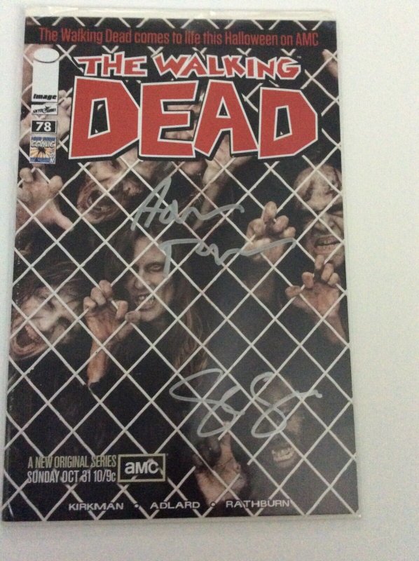 The Walking Dead #78 (Image Comics), raw comic book in NM condition — front cover