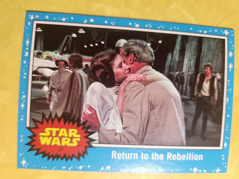 2015 Star Wars: Journey to Star Wars: The Last Jedi Blue Parallel #27 (2015), raw, ungraded comic book — front cover
