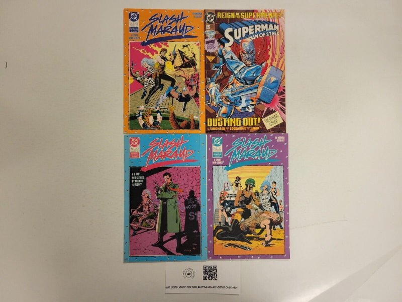 4 DC Comics #22, raw, ungraded comic book — front cover