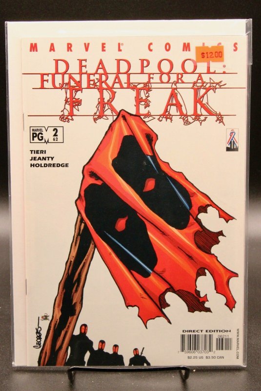 Deadpool #62 (Marvel Comics, 2002), raw, ungraded comic book — front cover