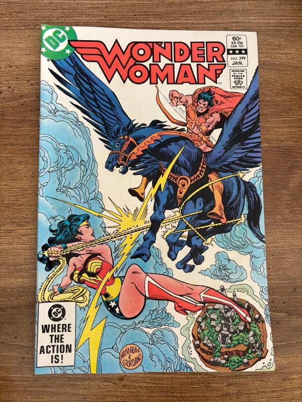 Wonder Woman #299 (DC Comics), raw comic book in NM condition — front cover