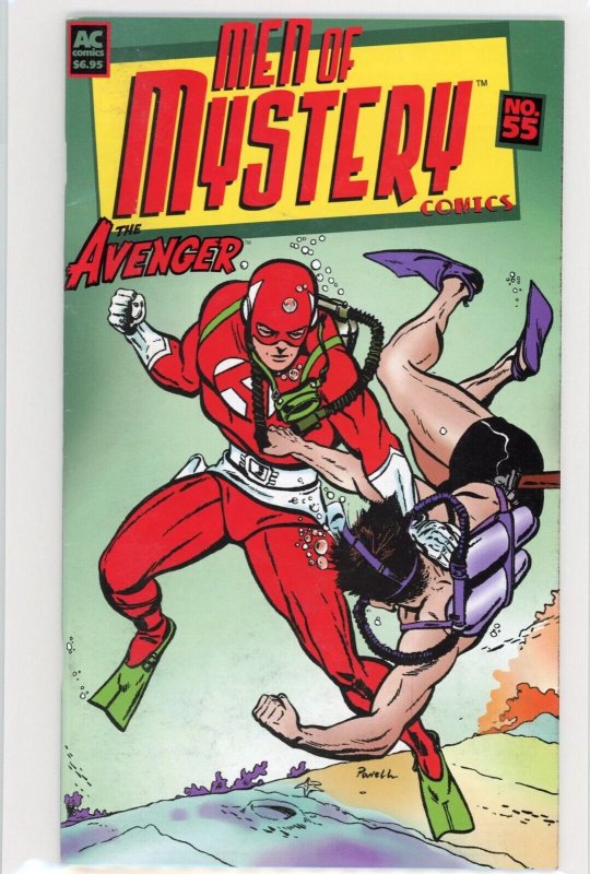 Men of Mystery Comics #55, raw comic book in VF- 7.5 condition — front cover