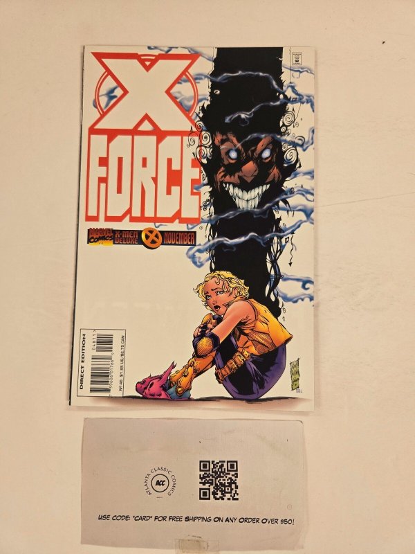 X-Force #48 (Marvel Comics, 1995), raw comic book in NM condition — front cover