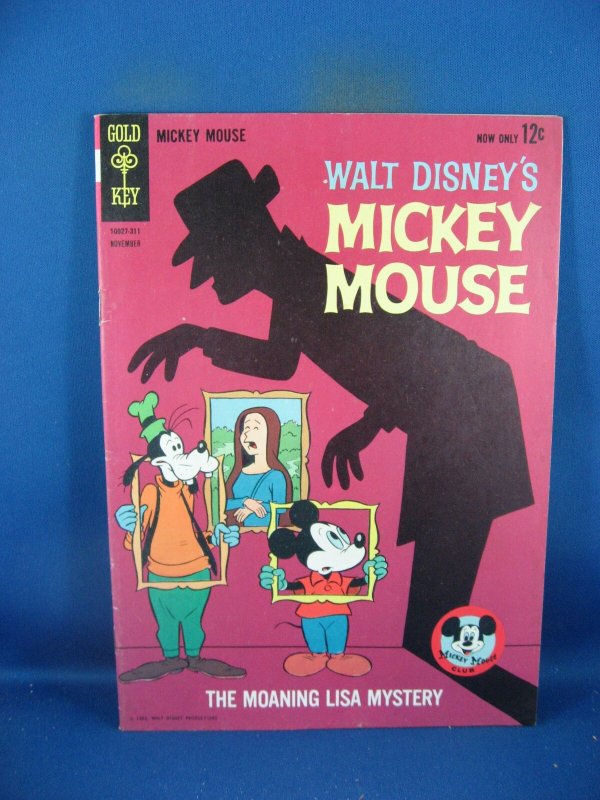 Mickey Mouse #90 (Gold Key Comics, 1962), raw, ungraded comic book — front cover