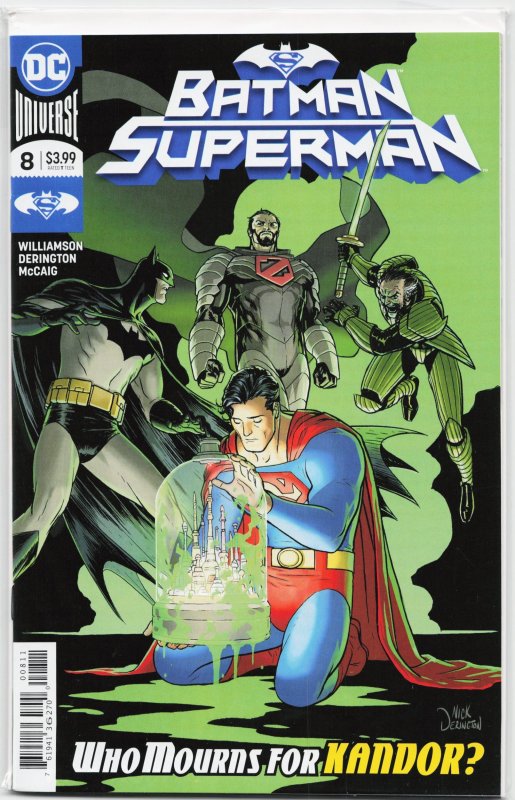 Batman / Superman #8 (2020), raw, ungraded comic book — front cover