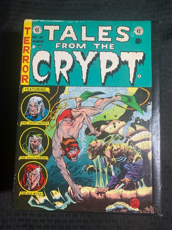 1979 Tales from THE Crypt Complete Vol. 1-5 Hc/sc 9.0/7.5 Russ Cochran EC Comics (EC Comics, 1979), raw comic book in 9.0 condition — front cover