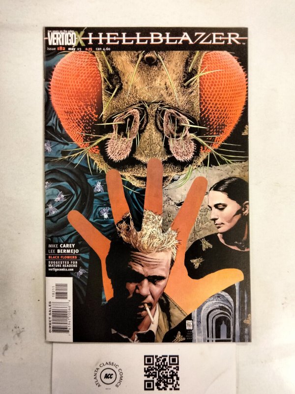 Hellblazer #182 (DC Comics), raw comic book in NM condition — front cover