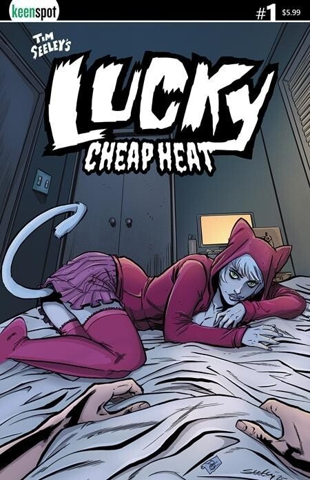 Tim Seely's Lucky Cheap Heat #1 (2026), raw, ungraded comic book — front cover