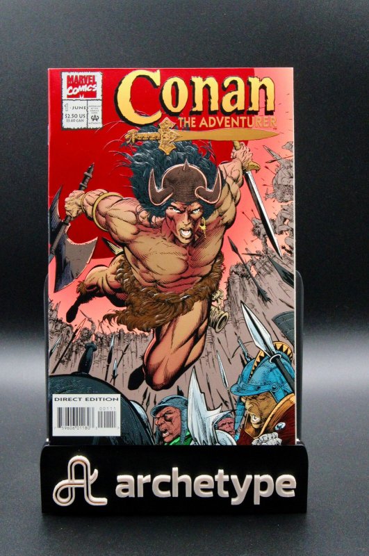 Conan the Adventurer #1 (Marvel Comics, 1994), raw, ungraded comic book — front cover