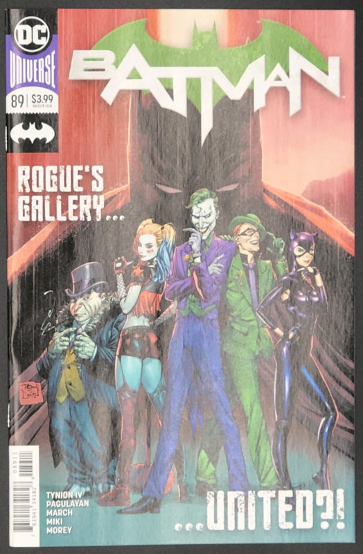 Batman #89 (DC Comics, 2020), raw comic book in NM- condition — front cover