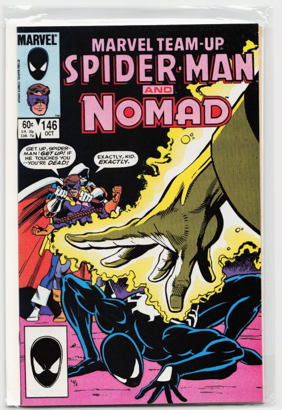 Marvel Team-Up #146 (Marvel Comics, 1984), raw, ungraded comic book — front cover