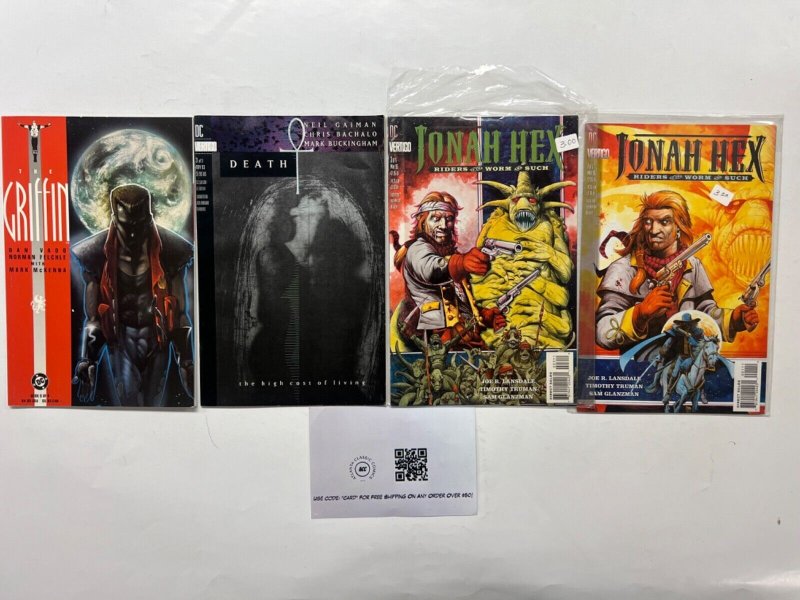 4 DC Comics the Griffin # 6+ Death # 3 + Jonah Hex # 1 5 Batman Superman 36 JS46, raw, ungraded comic book — front cover