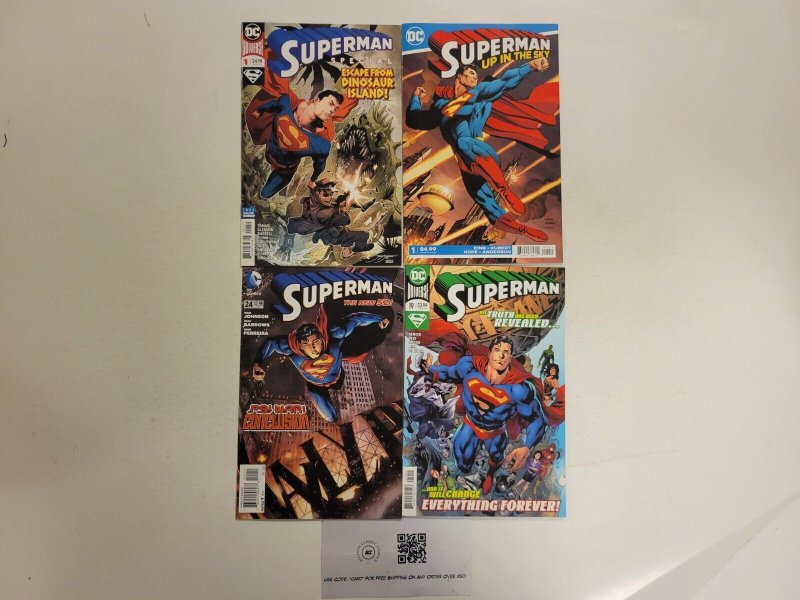 4 Superman DC Comic Books #1 1 19 20 Special New 52 10 TJ25, raw, ungraded comic book — front cover