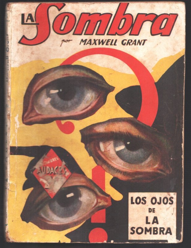 La Sombra-The Shadow Pulp #8, raw, ungraded comic book — front cover