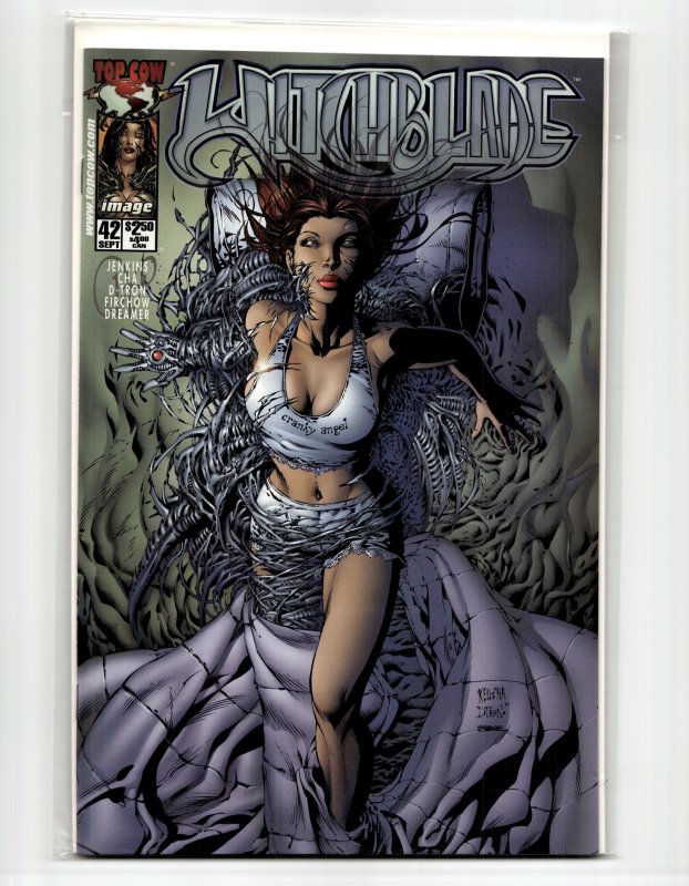 Witchblade #42 (Top Cow, 2000), raw, ungraded comic book — front cover