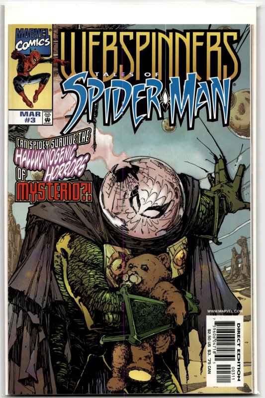 Webspinners: Tales of Spider-Man #3 (Marvel Comics, 1999), raw, ungraded comic book — front cover