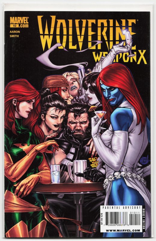 Wolverine Weapon X #10 (Marvel Comics, 2010), raw, ungraded comic book — front cover