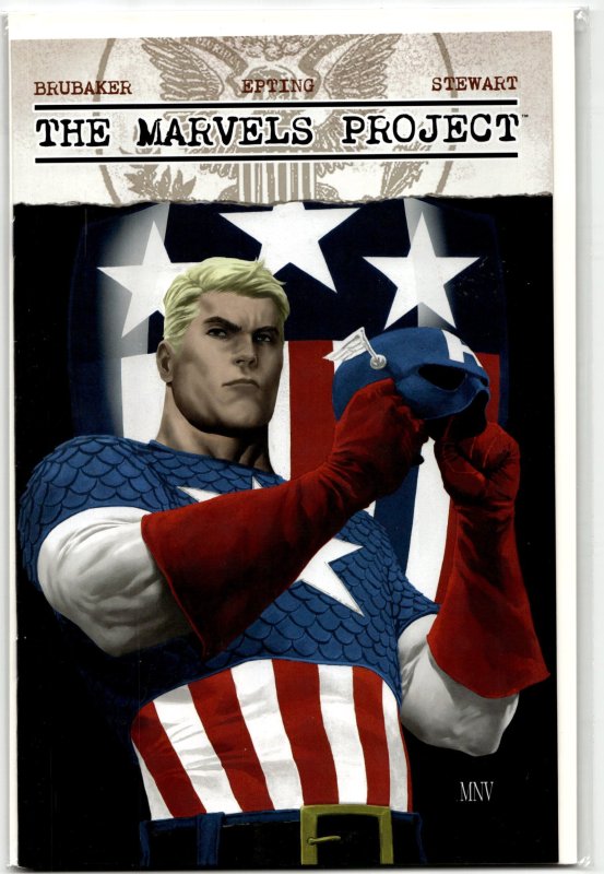 The Marvels Project #5 (2010), raw, ungraded comic book — front cover