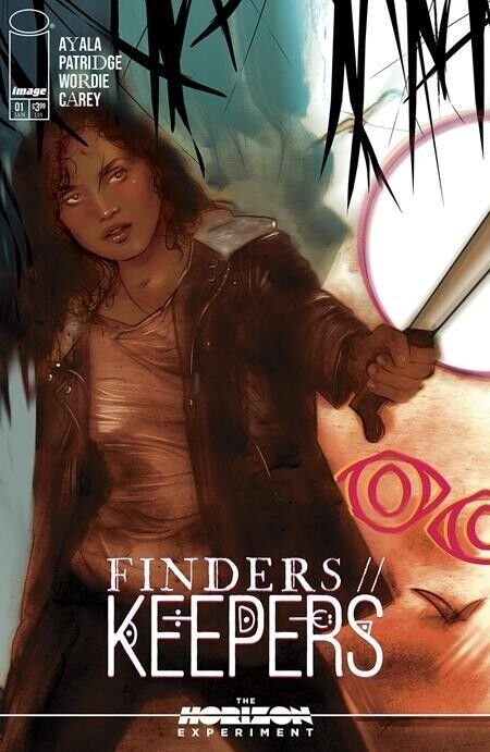 Finders Keepers #1 (Image Comics, 2025), raw comic book in NM condition — front cover