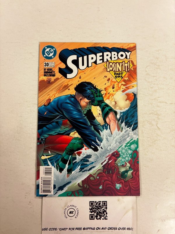 Superboy #30 (DC Comics), raw comic book in NM condition — front cover