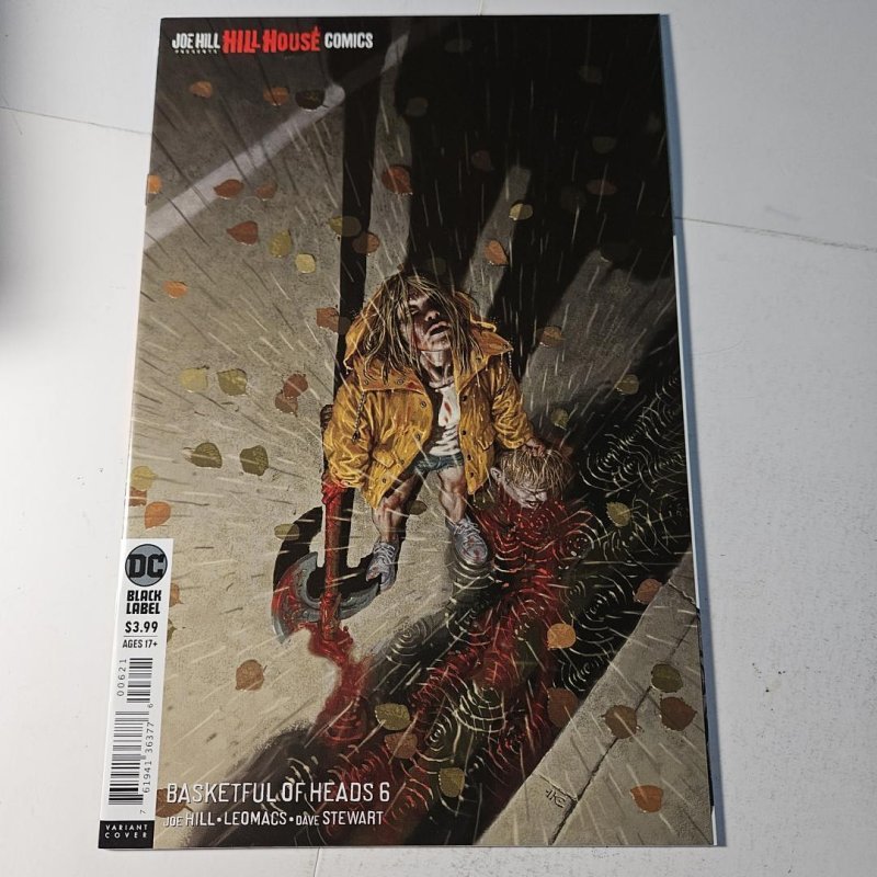 Basketful of Heads #6 (DC Comics, 2020), raw comic book in NM condition — front cover