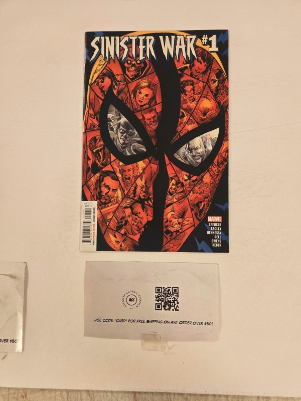 Sinister War #1 (Marvel Comics, 2021), raw comic book in NM condition — front cover
