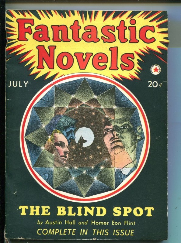 Fantastic Novels #1, raw, ungraded comic book — front cover
